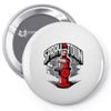 spray the towwn Pin-back button