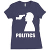 politics Ladies Fitted T-Shirt