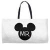 Mr. and Mrs. Matching Weekender Totes