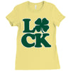 luck Ladies Fitted T-Shirt