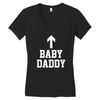 baby daddy funny new Women's V-Neck T-Shirt