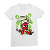 angry ninja and co Ladies Fitted T-Shirt