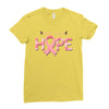 breast cancer hope Ladies Fitted T-Shirt