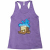 sticker box Racerback Tank