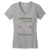 neverending christmas Women's V-Neck T-Shirt