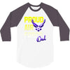 proud air force dad 3/4 Sleeve Shirt