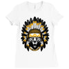 native american chief bear Ladies Fitted T-Shirt