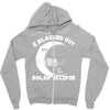 i black out solar ec;ipse Zipper Hoodie
