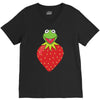 Kermit Strawberry V-Neck Tee