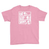 v3 eat sleep hockey Youth Tee