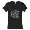 hey moron Women's V-Neck T-Shirt