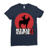 red dead redemption 2. Ladies Fitted T-Shirt
