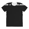 i 8 sum pi  ate some pie funny food nerd maths physics joke All Over Women's T-shirt