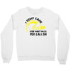 I Don't Care How Many Miles Per Gallon Crewneck Sweatshirt