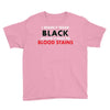 hides the blood stains Youth Tee