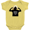 khabib nurmagomedov silouhette Baby Bodysuit