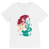 alien plant V-Neck Tee
