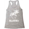 Alaska Deer Rudolph Racerback Tank