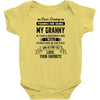 Dear Granny, Love, Your Favorite Baby Onesie