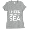 i need vitamin sea Ladies Fitted T-Shirt