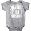 straight outta yorkshire Baby Onesie