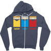 red shirt Zipper Hoodie