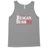 reagan bush '84 80's retro political party Tank Top
