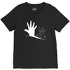 shadow puppet rabbit V-Neck Tee
