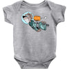 astronaut dog Baby Bodysuit