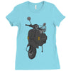 classic scooter Ladies Fitted T-Shirt