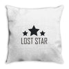 lost star Throw Pillow