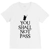 you shall not pass (2) V-Neck Tee