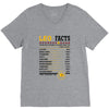 Leo Facts Zodiac V-Neck Tee