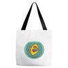 angry goldfish cartoon Tote Bags