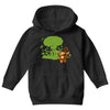 apathetic in the face of certain annihilation Youth Hoodie