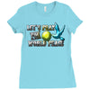 world peace Ladies Fitted T-Shirt