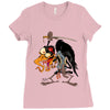 ugly tengu Ladies Fitted T-Shirt