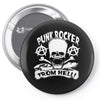 punk rocker from hell Pin-back button