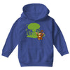 apathetic in the face of certain annihilation Youth Hoodie
