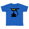 black cat Toddler T-shirt