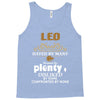 leo hated by many wanted by plenty disliked by some confronted by none Tank Top