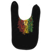 new! men's rasta vibe lion Baby Bibs