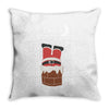 christmas chimney Throw Pillow
