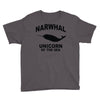 narwhal whale Youth Tee