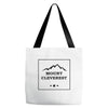 Mount Cleverest Tote Bags