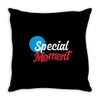 Text Throw Pillow