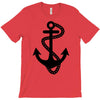 anchor sailor t shirt fashion cross top tee nautical tshirt retro tatt T-Shirt