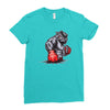 mma bulldog final Ladies Fitted T-Shirt