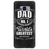 dad number one world's greatest Samsung Galaxy S8 Plus Case