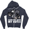come play with my nuts Zipper Hoodie